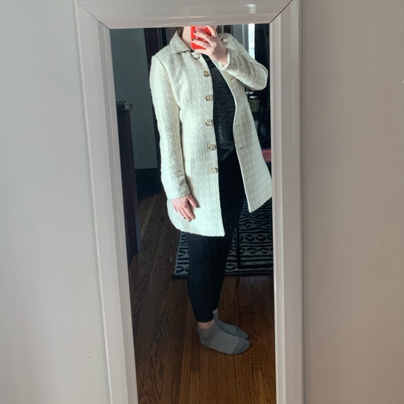 Banana Republic houndstooth winter coat - Picture 7 of 7